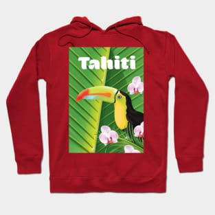 Tahiti Travel poster Hoodie